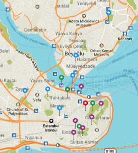 Mapas Estambul