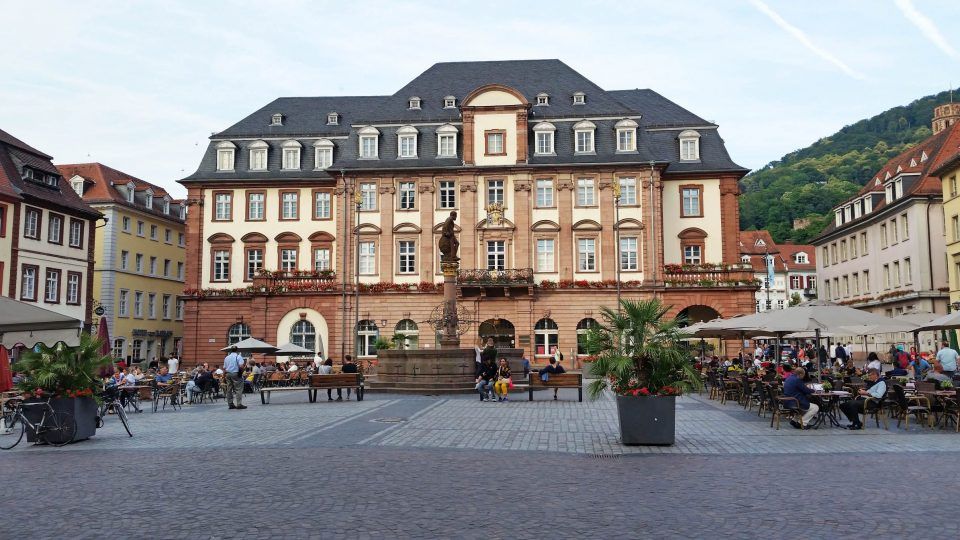 Hermosa ciudad de Heidelberg