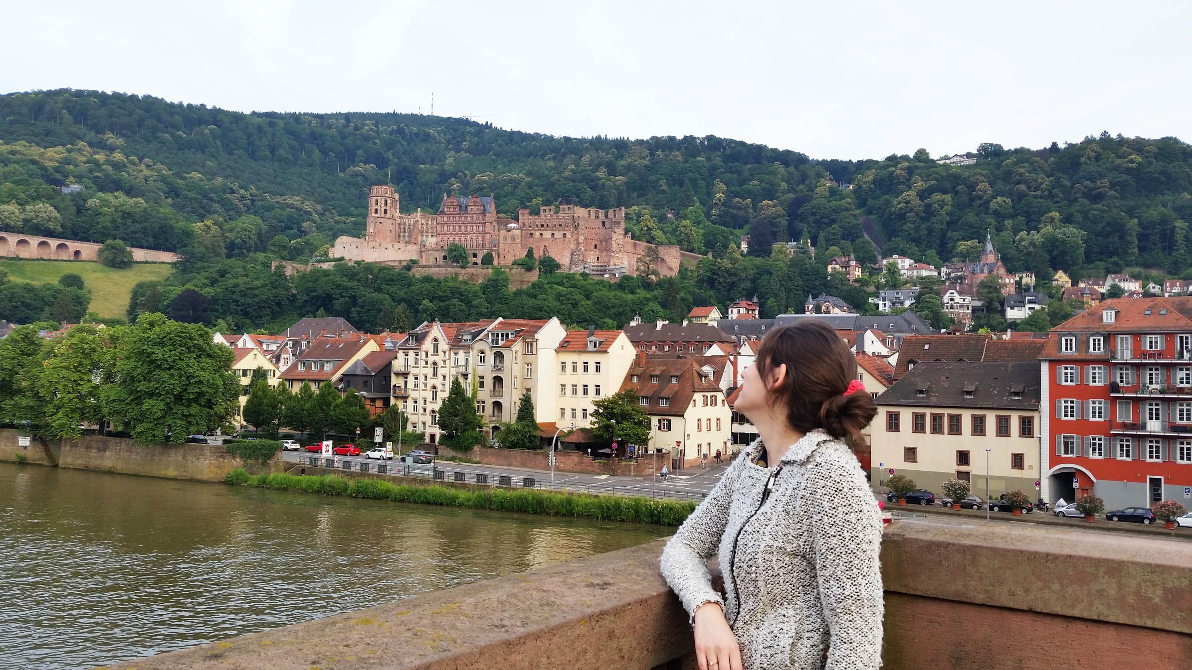Hermosa ciudad de Heidelberg