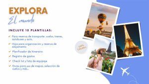 organizador de viajes, organiza viaje, planificador de viaje