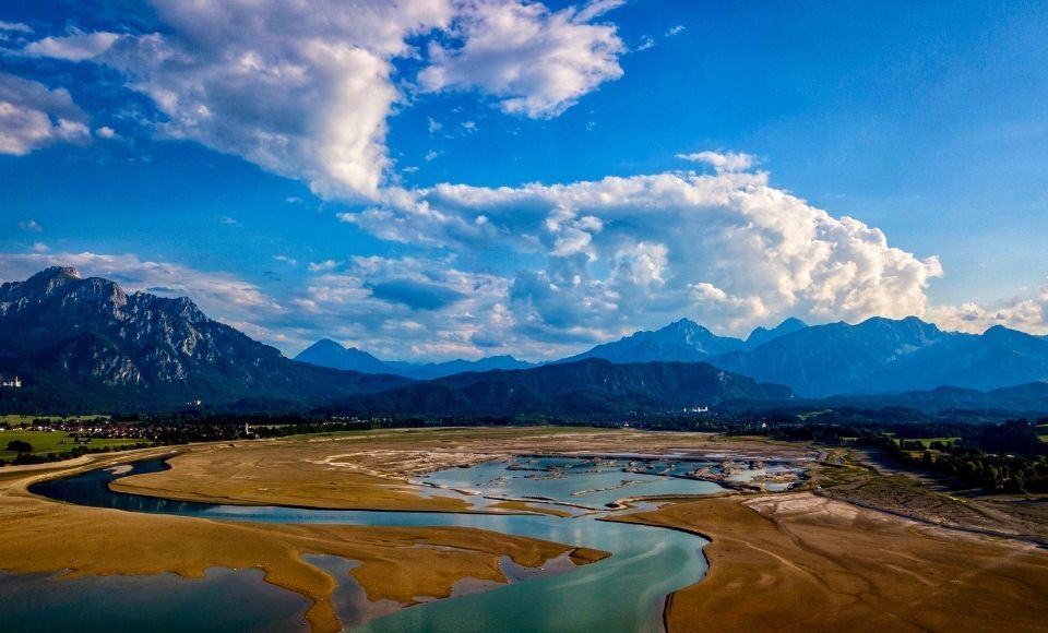 SCHWANGAU , lago forggensse, Alemania