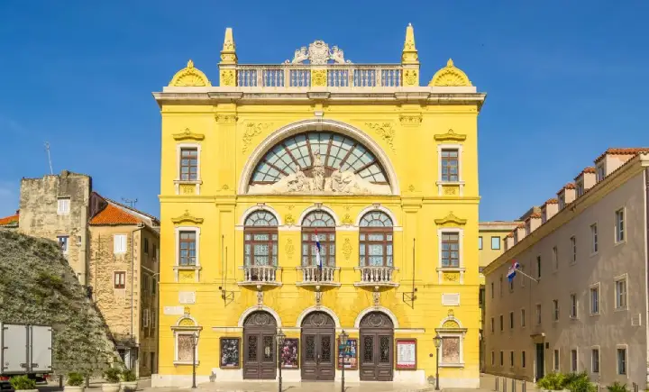 Teatro nacional de Split, Itinerario de viaje por split, qué ver en Split