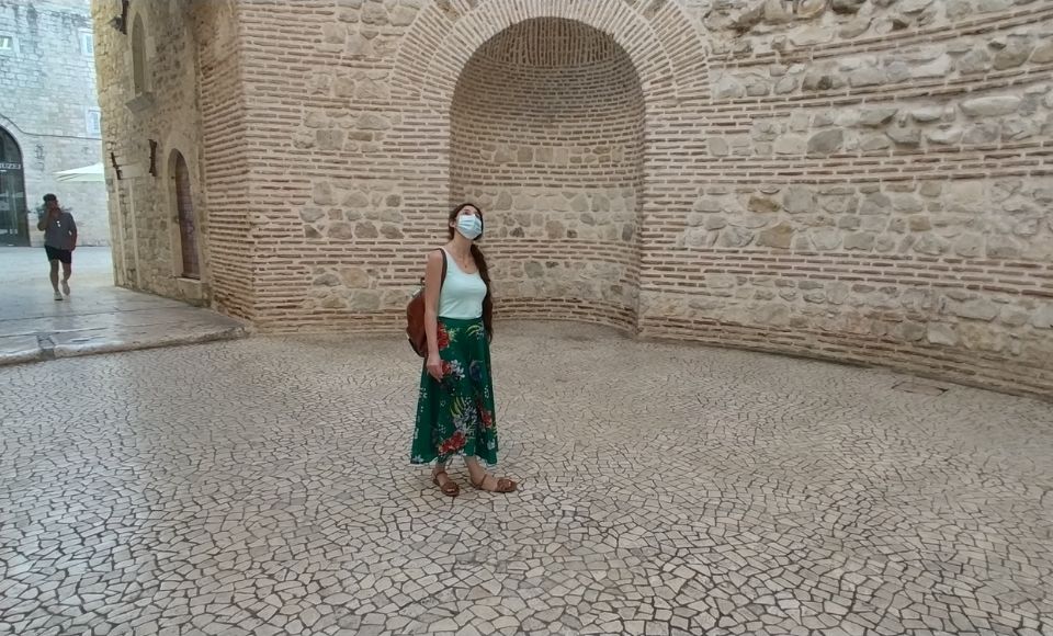 Vestíbulo del Palacio Dioclesiano en Split, Itinerario de viaje por split, qué ver en Split, Palacio Dioclesiano